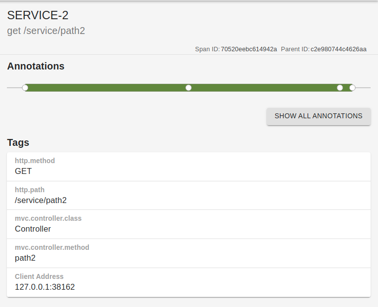 Distributed trace 2